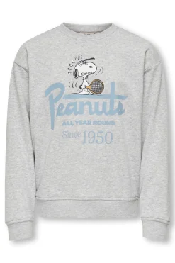 Only Girls Sudadera con estampado de Peanuts^Niños Licencias|Sudaderas