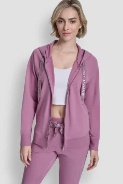 DKNY Sudadera cremallera^Mujer Sudaderas