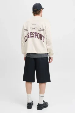 Jack & Jones Sudadera cropped athletic essentials^Hombre Sudaderas