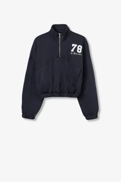 Tiffosi Young Sudadera Cropped con cremallera^Mujer Sudaderas|Ropa