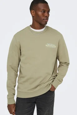Only & Sons Sudadera cuello redondo^Hombre Sudaderas