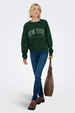 Only Sudadera cuello redondo^Mujer Sudaderas