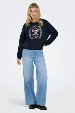 Only Sudadera cuello redondo^Mujer Sudaderas