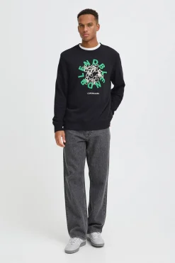 Blend Sudadera cuello redondo logo^Hombre Sudaderas