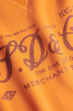 Superdry Sudadera cuello redondo logo^Hombre Sudaderas