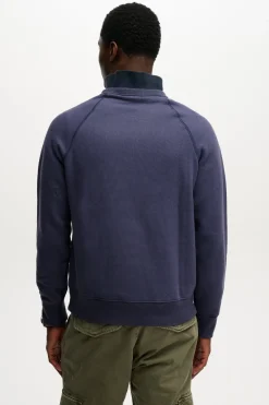 Superdry Sudadera cuello redondo logo^Hombre Sudaderas