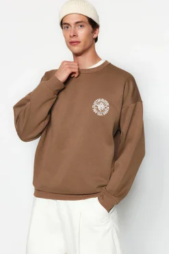 Trendyol Sudadera de algod&oacute;n^Hombre Sudaderas