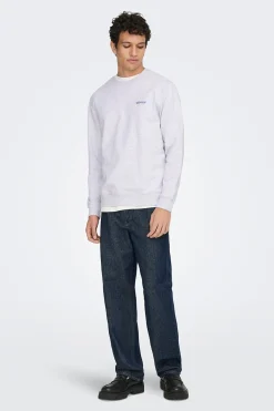 Only & Sons Sudadera de cuello redondo^Hombre Sudaderas