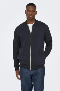 Only & Sons Sudadera estilo bomber.^Hombre Cazadoras