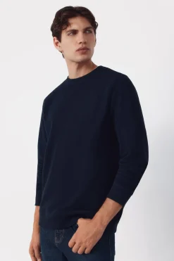 Cortefiel Sudadera estructura cuello caja^Hombre Sudaderas