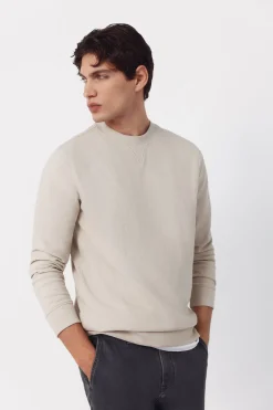 Cortefiel Sudadera estructura cuello caja^Hombre Sudaderas