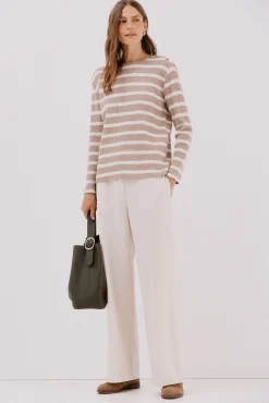 Cortefiel Sudadera estructura rayas^Mujer Sudaderas