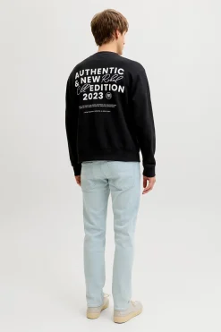 JJ REBEL Sudadera holgada backprint^Hombre Sudaderas