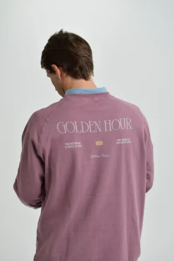 Cloking Sudadera Lavada Golden Hour^Hombre Sudaderas