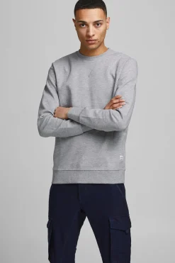 Jack & Jones Sudadera lisa algod&oacute;n^Hombre Sudaderas