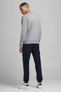 Jack & Jones Sudadera lisa algod&oacute;n^Hombre Sudaderas