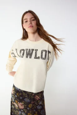 Slowlove Sudadera logo^Mujer Sudaderas