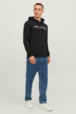 Jack & Jones Sudadera logo capucha^Hombre Sudaderas