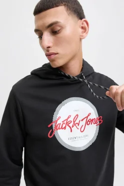 Jack & Jones Sudadera logo con capucha^Hombre Sudaderas
