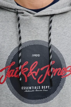 Jack & Jones Sudadera logo con capucha^Hombre Sudaderas