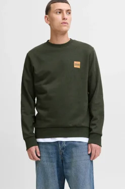 Jack & Jones Sudadera logo contraste^Hombre Sudaderas