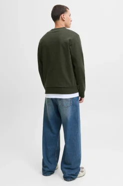 Jack & Jones Sudadera logo contraste^Hombre Sudaderas