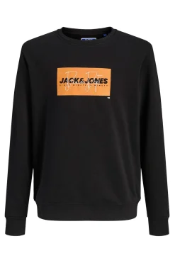 Jack & Jones Junior Sudadera logo cuadrado^Niños Sudaderas