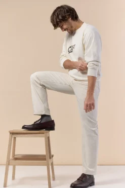 OOTO Sudadera logo cuello redondo^Hombre Sudaderas