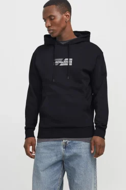 Jack & Jones Sudadera logo frontal^Hombre Sudaderas