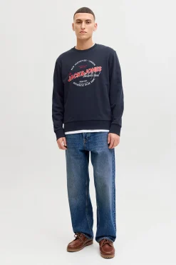 Jack & Jones Sudadera logo grande^Hombre Sudaderas