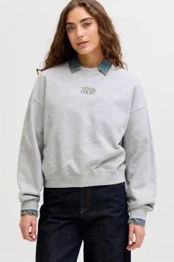 Jack & Jones Sudadera loose Tennis Court^Mujer Sudaderas