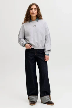 Jack & Jones Sudadera loose Tennis Court^Mujer Sudaderas