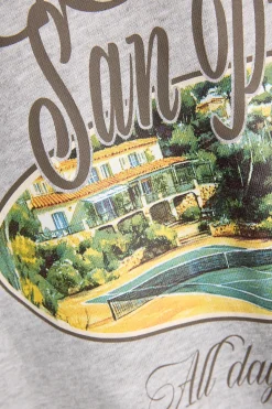 Jack & Jones Sudadera loose Tennis Court^Mujer Sudaderas