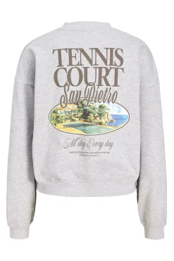 Jack & Jones Sudadera loose Tennis Court^Mujer Sudaderas