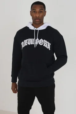 Brave Soul Sudadera oversize con bordado^Hombre Sudaderas