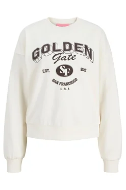 Jack & Jones Sudadera relaxed cuello redondo^Mujer Sudaderas