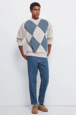 Springfield Sudadera rombos^Hombre Sudaderas