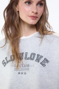 Slowlove Sudadera oversize^Mujer Sudaderas