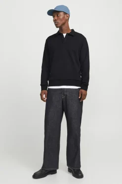 Jack & Jones Sudadera tipo polo^Hombre Sudaderas