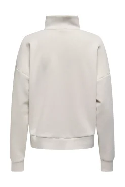 Only Play Sudadera zip cuello alto^Mujer Sudaderas|Total Look