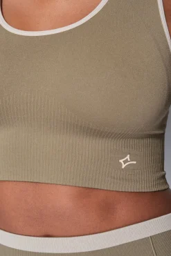 Dash and Stars Sujetador deportivo SEAMLESS COMFORT kaki^Mujer Deporte