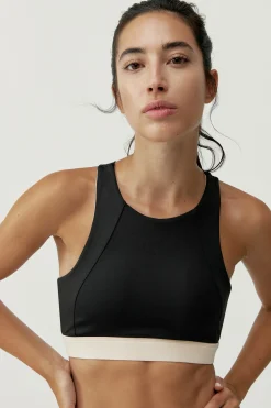 Born Living Yoga Sujetador top deportivo Fiorella /blanco^Mujer Deporte
