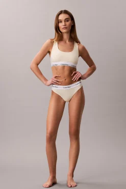 Calvin Klein Tanga hilo logo^Mujer Braguitas