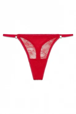 Women'secret Tanga tira encaje^Mujer Braguitas