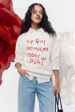 Springfield Te quiero mucho todos los d&iacute;as^Mujer Sudaderas