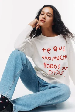 Springfield Te quiero mucho todos los d&iacute;as^Mujer Sudaderas