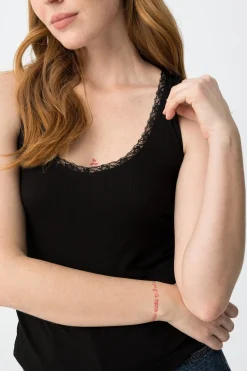 Tiffosi Top ajustado sin mangas^Mujer Camisetas