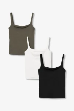 Tiffosi Top ajustado tirantes^Mujer Camisetas