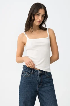 Tiffosi Top ajustado tirantes^Mujer Camisetas