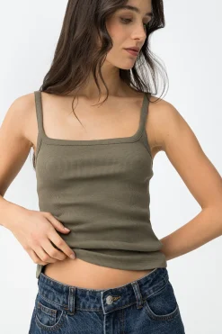 Tiffosi Top ajustado tirantes^Mujer Camisetas